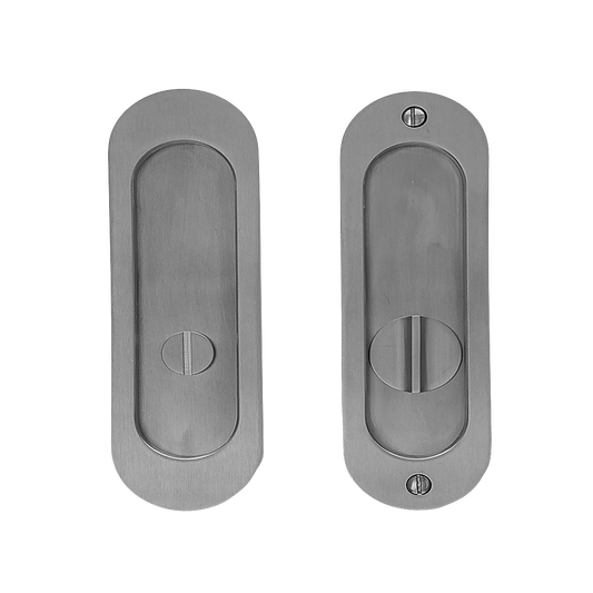  Linnea PL-160R Round Privacy Pocket Door Lock