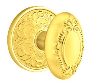 Emtek Victoria Knob - Lancaster Rosette