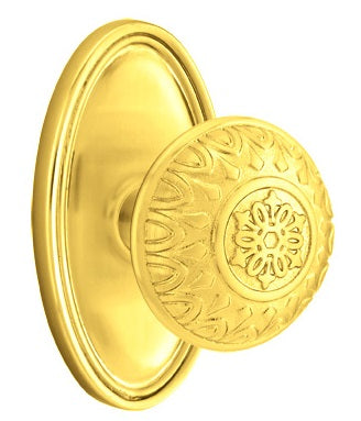 Emtek Lancaster Knob - Oval Rosette