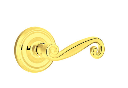 Emtek Rustic Lever with Regular Rosette