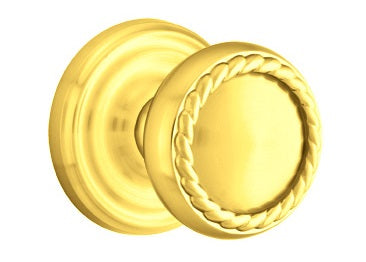 Emtek Rope Knob with Regular Rosette