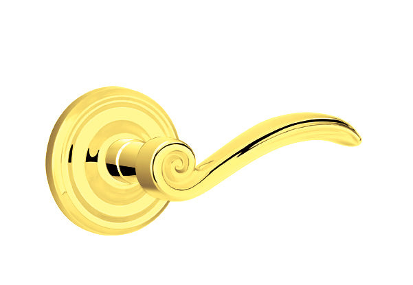 Emtek Elan Interior Mortise Lever with Regular Rosette