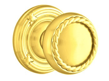 Emtek Rope Knob with Ribbon & Reed Rosette