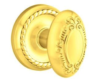 Emtek Victoria Knob - Rope Rosette