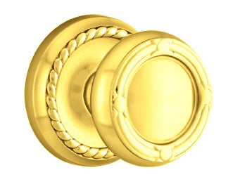 Emtek Ribbon and Reed Knob - Rope Rosette