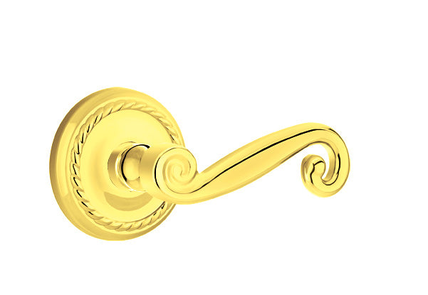 Emtek Rustic Lever with Rope Rosette