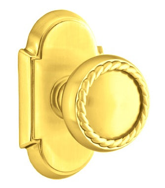 Emtek Rope Knob with #8 Rosette