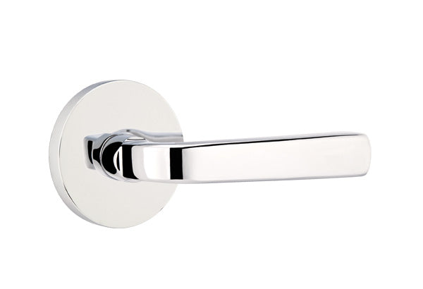 Emtek Sion Lever Polished Chrome-Disk Rosette