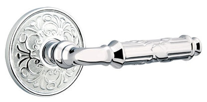 Emtek Ribbon & Reed Lever with Lancaster Rosette