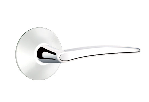 Emtek Poseidon Polished Chrome-Modern Rosette