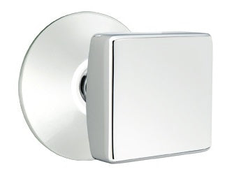 Emtek Square Knob - Modern Rosette