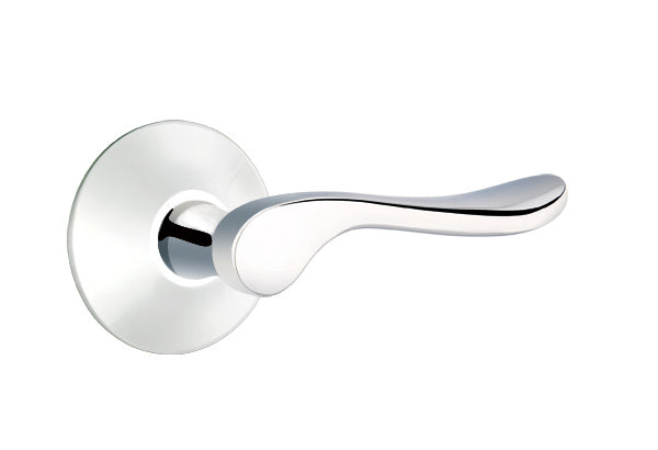 Emtek Luzern Lever Polished Chrome-Modern Rosette