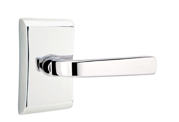 Emtek Sion Lever Polished Chrome-Neos Rosette