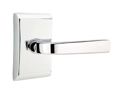 Emtek Sion Lever Polished Chrome-Neos Rosette