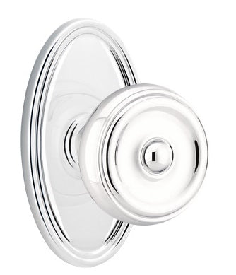 Emtek Waverly Knob - Oval Rosette