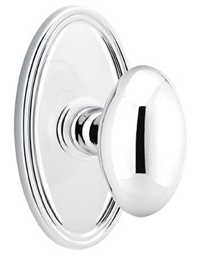 Emtek Egg Knob with Oval Rosette