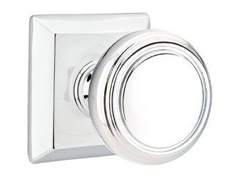 Emtek Norwich Knob With Quincy Rosette