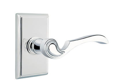 Emtek Coventry Lever Polished Chrome-Rectangular Rosette