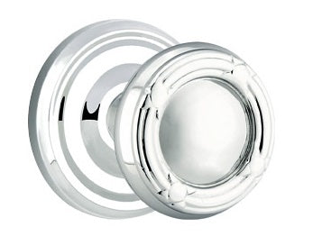 Emtek Ribbon and Reed Knob - Regular Rosette
