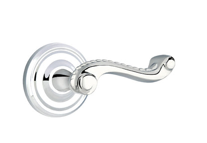Emtek Rope Lever Polished Chrome-Regular Rosette