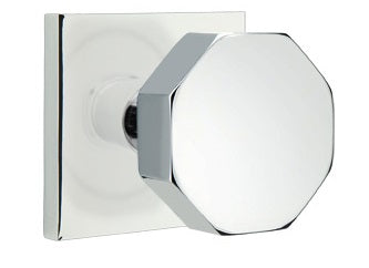 Emtek Octagon Knob - Square Rosette