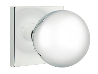 Emtek Orb Knob - Square Rosette