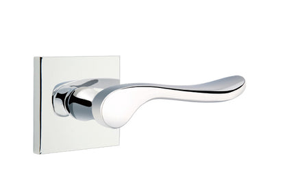 Emtek Luzern Lever Polished Chrome-Square Rosette