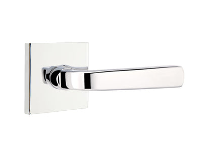 Emtek Sion Lever Polished Chrome-Square Rosette