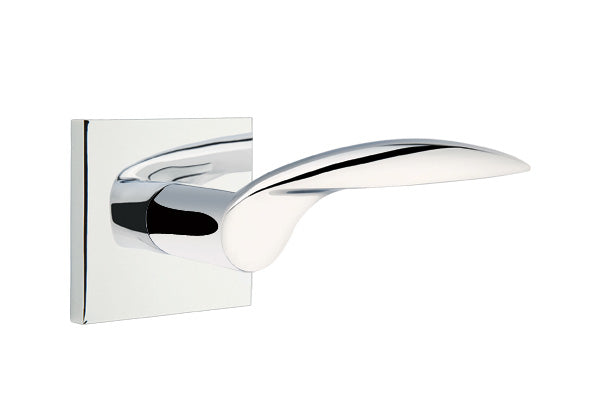 Emtek Mercury Lever Polished Chrome-Square Rosette