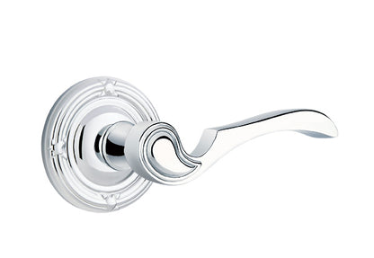 Emtek Coventry Lever Polished Chrome-Ribbon and Reed Rosette