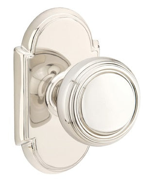 Emtek Norwich Knob With #8 Rosette -