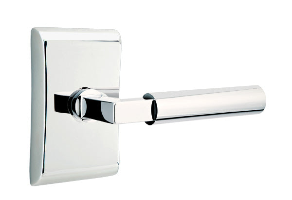 Emtek Brass Hercules Lever Polished Chrome-Neos Rosette 