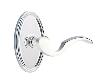 Emtek Cortina Lever Polished Chrome-Oval Rosette