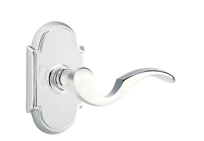 Emtek Cortina Lever Polished Chrome-Style 8 Rosette