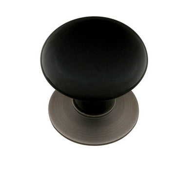 Emtek Ebony 1-3/8 Inch Porcelain Cabinet Knob