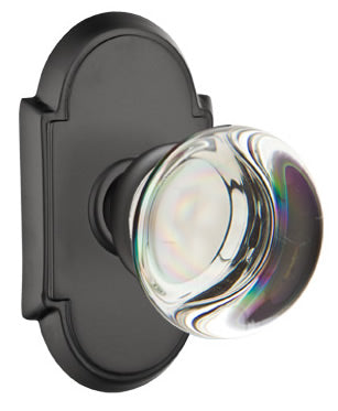 Emtek Providence Crystal Knob with Style #8 Rosette