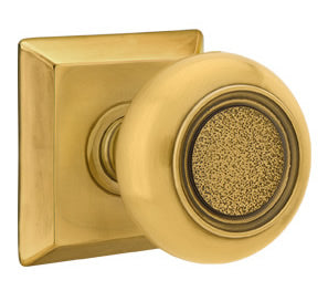 Emtek Belmont Knob French Antique Quincy Rosette