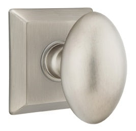 Emtek Egg Knob - Quincy Rosette