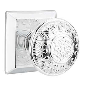 Emtek Lancaster Knob - Quincy Rosette