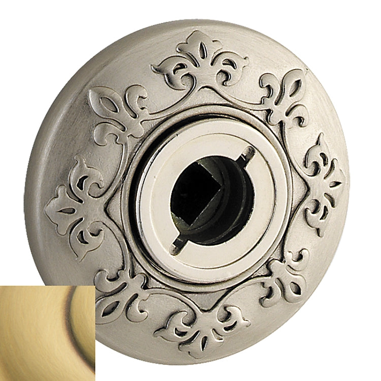 Baldwin Estate R011 - Satin Brass & Brown