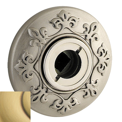 Baldwin Estate R011 - Satin Brass & Brown