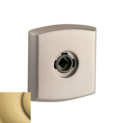Baldwin Estate R026 - Satin Nickel &  Brown
