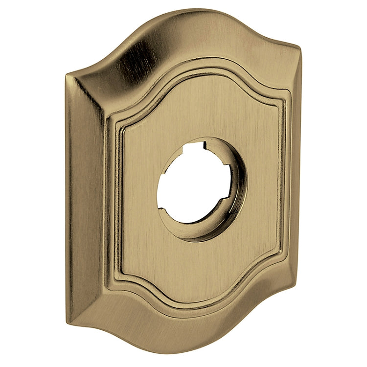 Baldwin Estate R017 - Satin Brass & Black