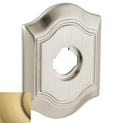 Baldwin Estate R017 - Satin Brass & Brown