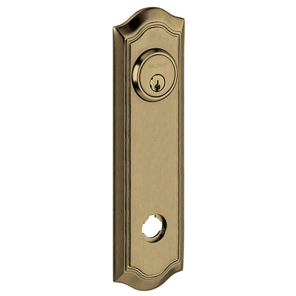 Baldwin Estate R029 - Satin Brass & Black