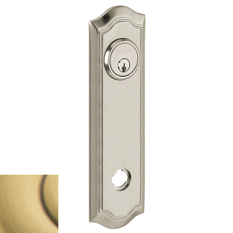 Baldwin Estate R029 - Satin Brass & Brown