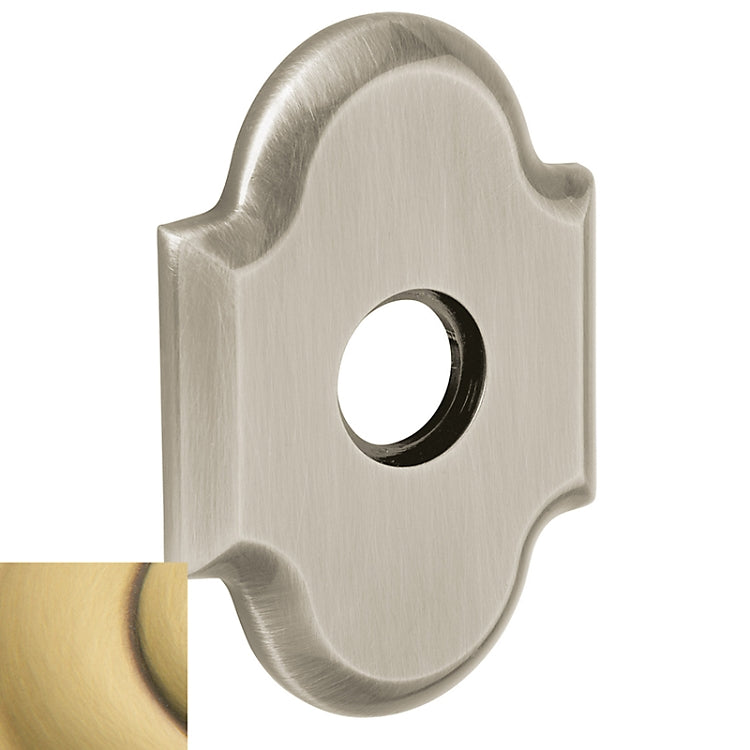 Baldwin Estate R030 - Satin Brass & Brown
