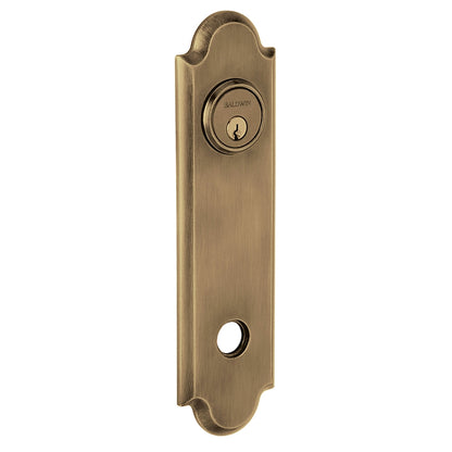 Baldwin Estate R032 - Satin Brass and Black