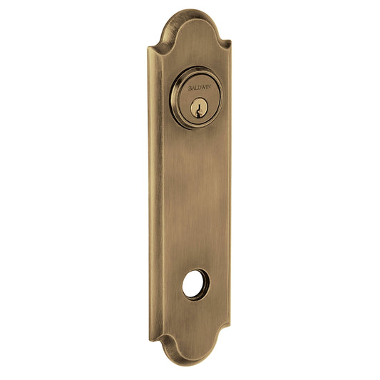 Baldwin Estate R032 - Satin Brass and Black