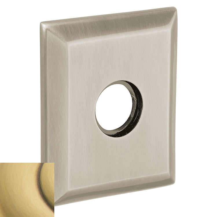 Baldwin Estate R033 - Satin Brass & Brown